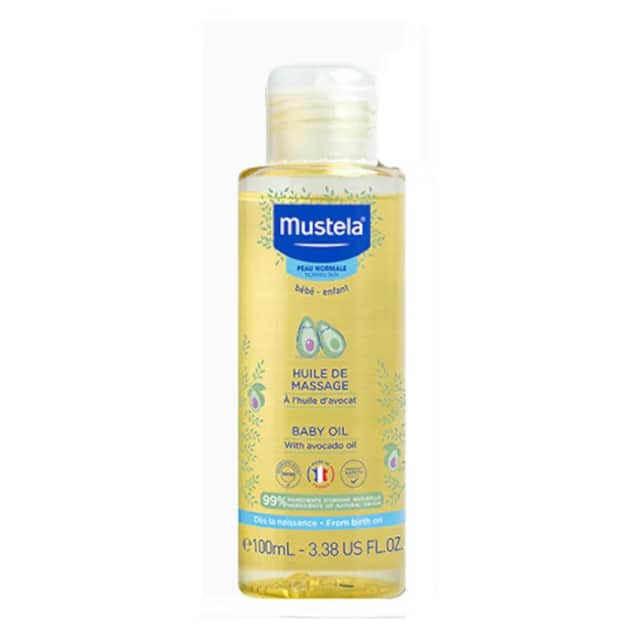 Ulei pentru masaj Mustela, 100ml