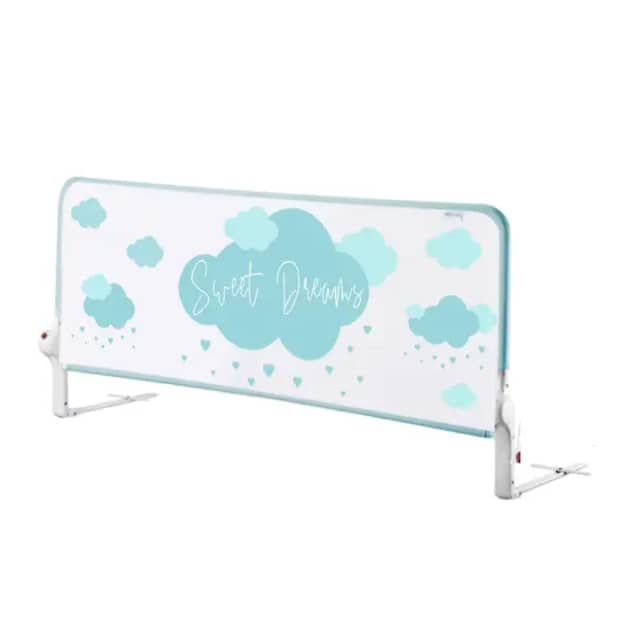 Bariera de protectie pentru pat, Guimo, 150x48 cm, Sweet Dreams, Decor Norisori, Verde Menta