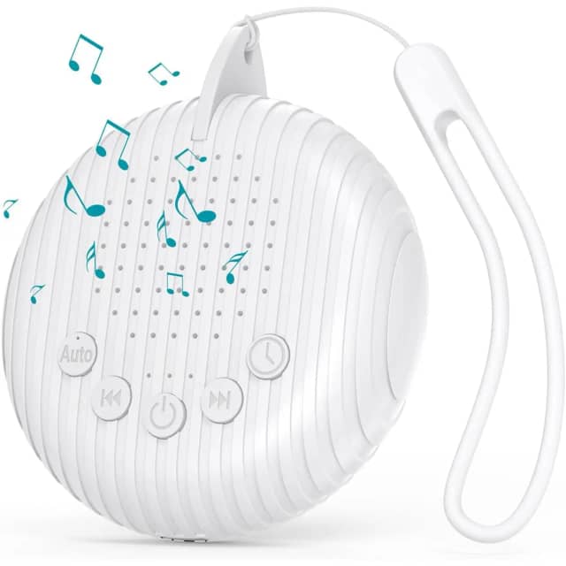 Dispozitiv sunete albe pentru somn copii — white noise portabil