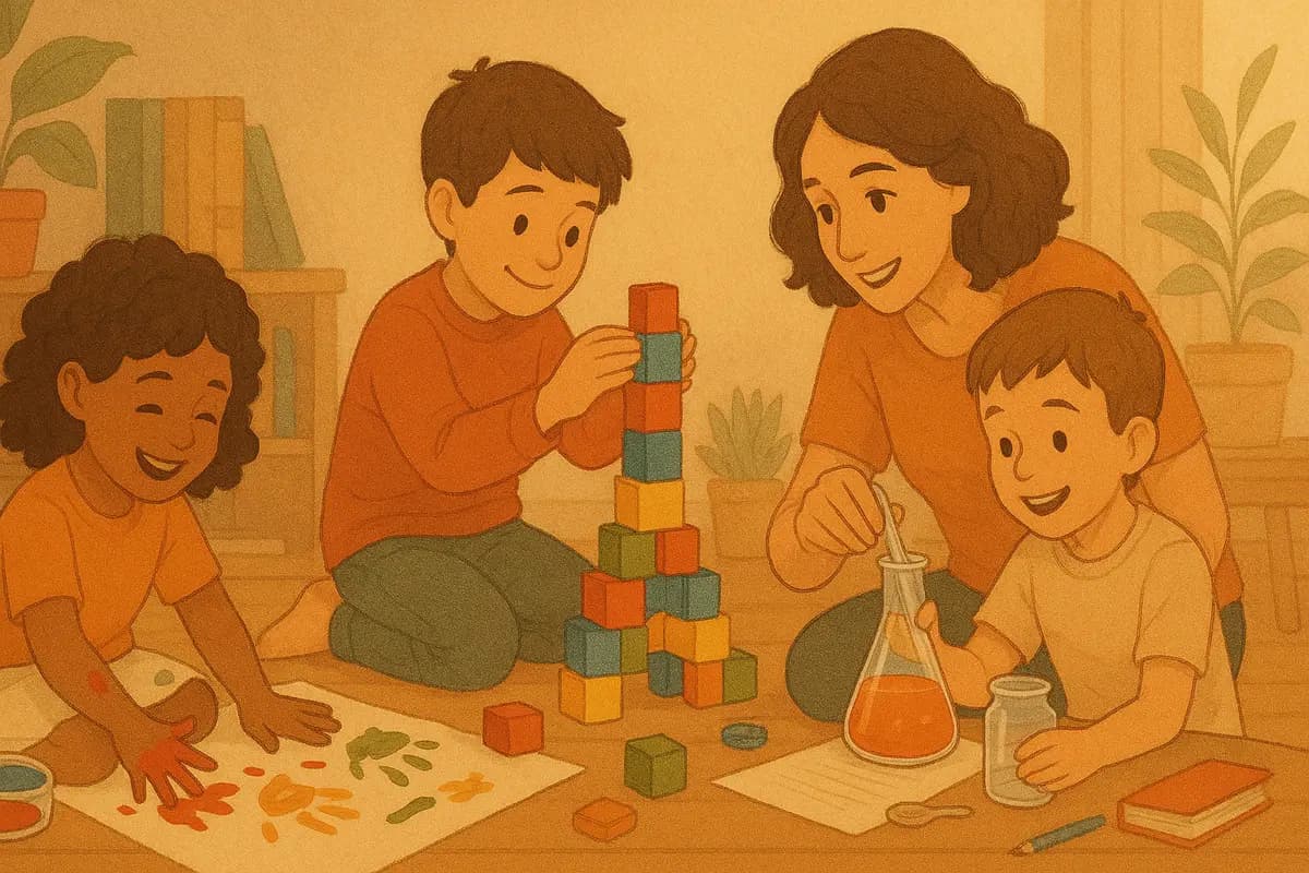 Activități educative și creative pentru copii: jocuri și idei pe vârste