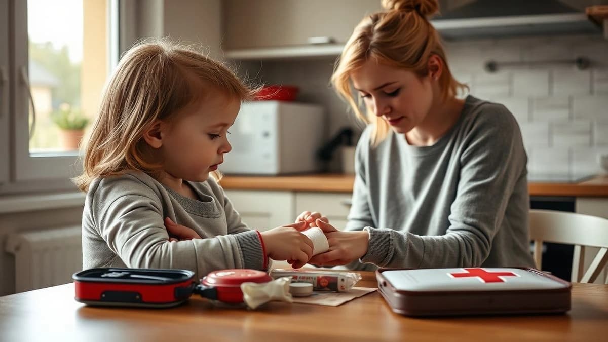 Primul ajutor la copii: ghid practic pentru părinți pregătiți