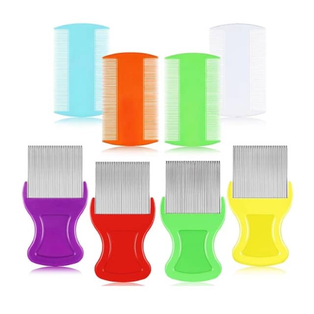 Pieptene profesional antipăduchi cu dinți fini