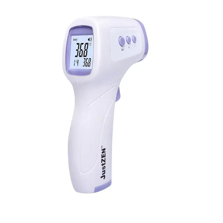 Termometru Avizat Medical JustZEN™ 9001, tehnologie non contact cu infrarosu, de mare precizie